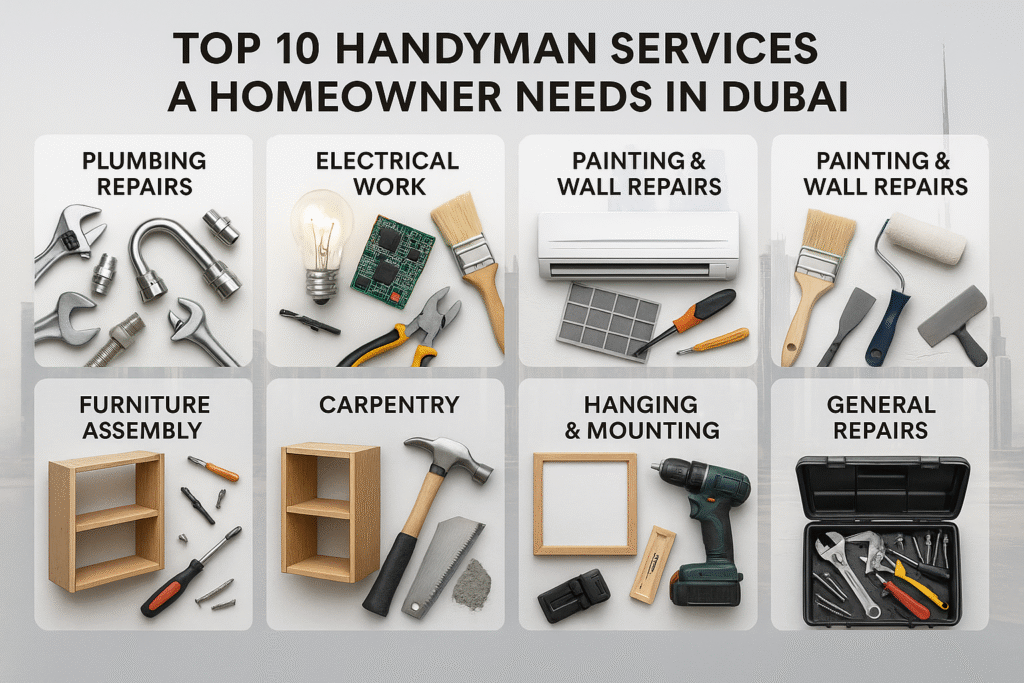 Top10 handyman services and home repair services every home owner needs